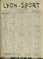 LYON-SPORT : n°291, pp. 1