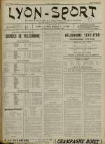 LYON-SPORT : n°303, pp. 1