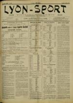 LYON-SPORT : n°341, pp. 1