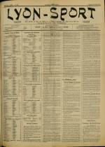 LYON-SPORT : n°343, pp. 1