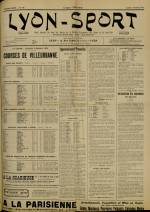 LYON-SPORT : n°358, pp. 1