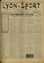 LYON-SPORT : n°365, pp. 1