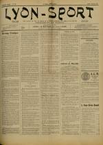 LYON-SPORT : n°367, pp. 1