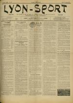 LYON-SPORT : n°370, pp. 1