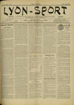 LYON-SPORT : n°372, pp. 1