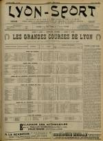 LYON-SPORT : n°396, pp. 1