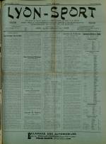 LYON-SPORT : n°407, pp. 1