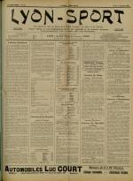 LYON-SPORT : n°427, pp. 1