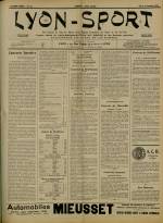 LYON-SPORT : n°429, pp. 1
