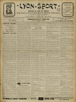 LYON-SPORT : n°134, pp. 1