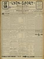 LYON-SPORT : n°141, pp. 1