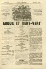 ARGUS ET VERT-VERT : n°, pp. 1