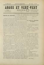 ARGUS ET VERT-VERT : n°13, pp. 1