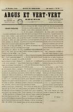 ARGUS ET VERT-VERT : n°21, pp. 1