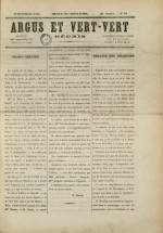 ARGUS ET VERT-VERT : n°26, pp. 1