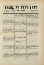 ARGUS ET VERT-VERT : n°10, pp. 1