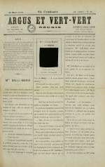 ARGUS ET VERT-VERT : n°32, pp. 1