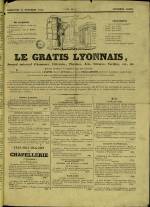 LE GRATIS LYONNAIS : n°19, pp. 1