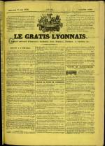 LE GRATIS LYONNAIS : n°44, pp. 1