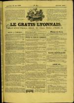 LE GRATIS LYONNAIS : n°48, pp. 1