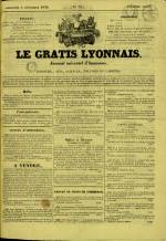 LE GRATIS LYONNAIS : n°73, pp. 1