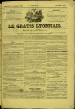 LE GRATIS LYONNAIS : n°74, pp. 1