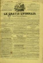 LE GRATIS LYONNAIS : n°75, pp. 1