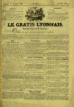 LE GRATIS LYONNAIS : n°76, pp. 1