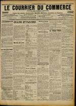 LE COURRIER DU COMMERCE : n°4061, pp. 1