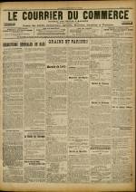 LE COURRIER DU COMMERCE : n°4067, pp. 1
