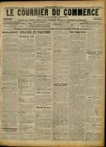 LE COURRIER DU COMMERCE : n°4132, pp. 1