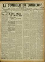 LE COURRIER DU COMMERCE : n°4182, pp. 1