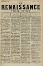 LA RENAISSANCE : n°351, pp. 1