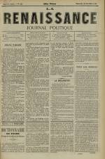 LA RENAISSANCE : n°355, pp. 1
