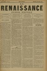 LA RENAISSANCE : n°359, pp. 1