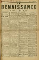 LA RENAISSANCE : n°404, pp. 1