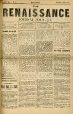 LA RENAISSANCE : n°415, pp. 1