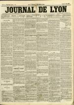 JOURNAL DE LYON : n°70, pp. 1