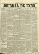 JOURNAL DE LYON : n°71, pp. 1