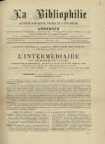 La Bibliophilie : n°4, pp. 1a