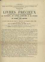 La Bibliophilie : n°6, pp. 3a