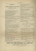 La Bibliophilie : n°10, pp. 4