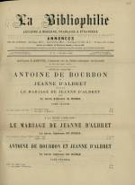La Bibliophilie : n°15, pp. 1a