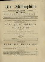 La Bibliophilie : n°23, pp. 1a