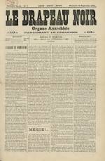 LE DRAPEAU NOIR : n°6, pp. 1