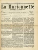 La Marionnette : n°23, pp. 1