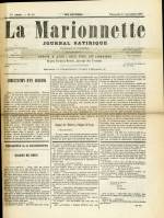 La Marionnette : n°26, pp. 1