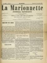 La Marionnette : n°26, pp. 1
