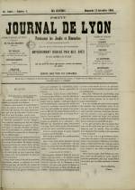 PETIT JOURNAL DE LYON : n°4, pp. 1