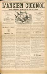 L'ANCIEN GUIGNOL : n°116, pp. 1